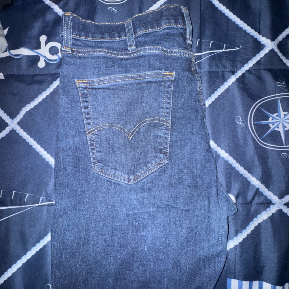 Levi's Blue Straight Jeans Classic Denim